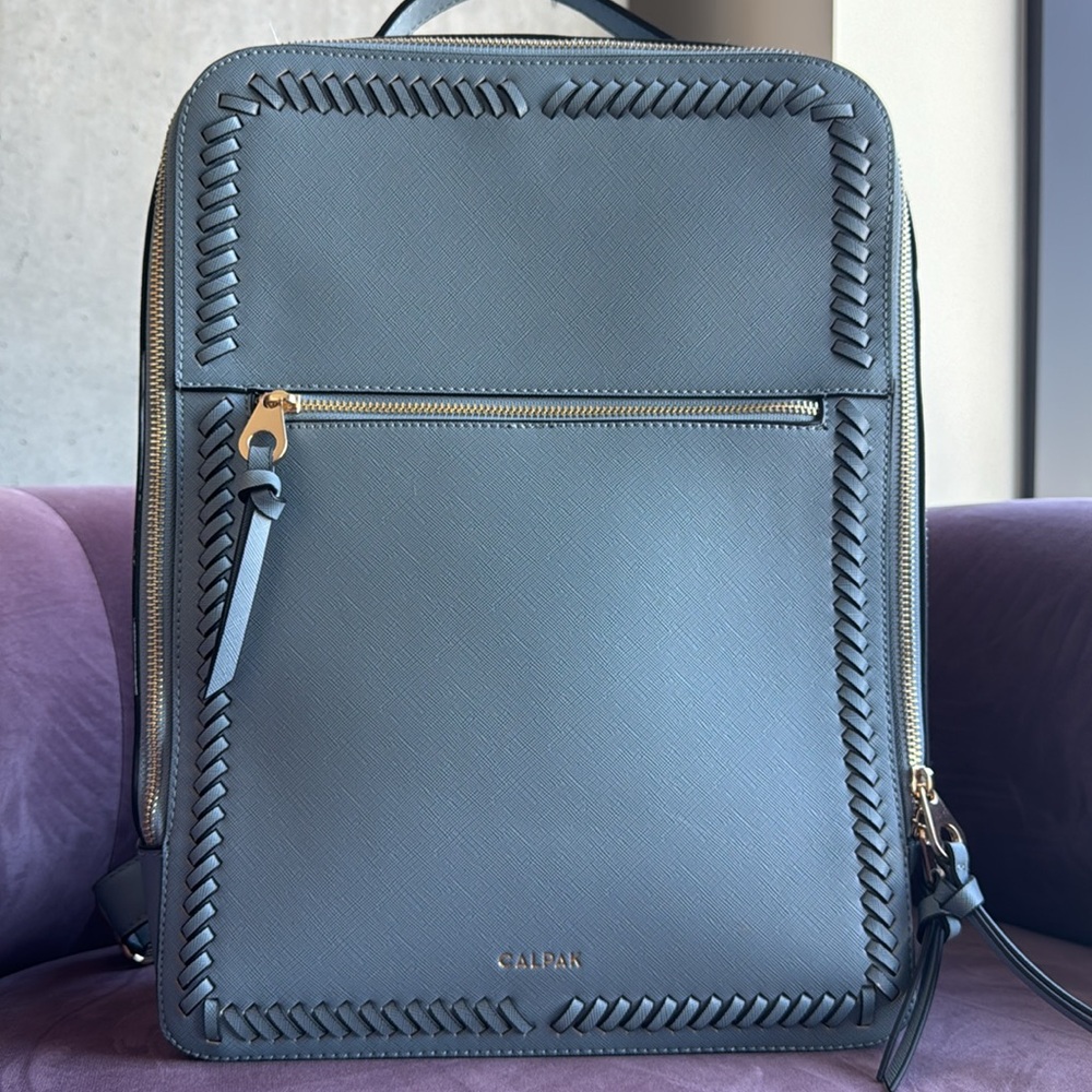 CALPAK 15 inch Laptop Backpack in Color Bluebell